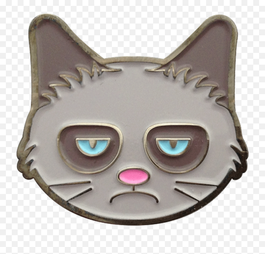 Grumpy Cat Ball Marker Hat Clip - Cat Emoji,Grumpy Cat Emoji