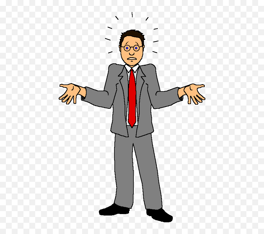Confused Man Clipart Gif Free Confused Man Clipart - Person Clipart Confused Emoji,Man Shrugging Emoji