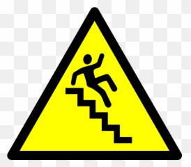 Free Falling Symbol Vectors - Warning Signs Highly Flammable Emoji