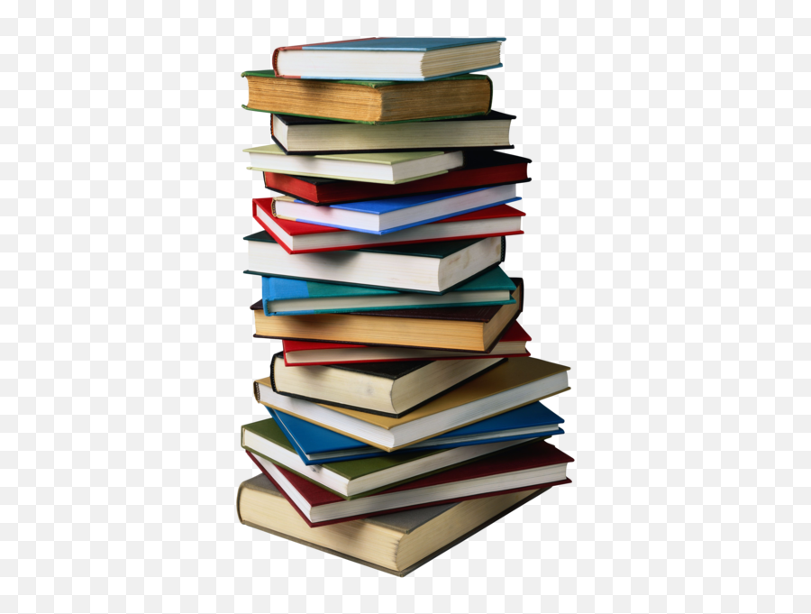 Stacked Books 3 - Stack Of Books Transparent Emoji,Books Emoji
