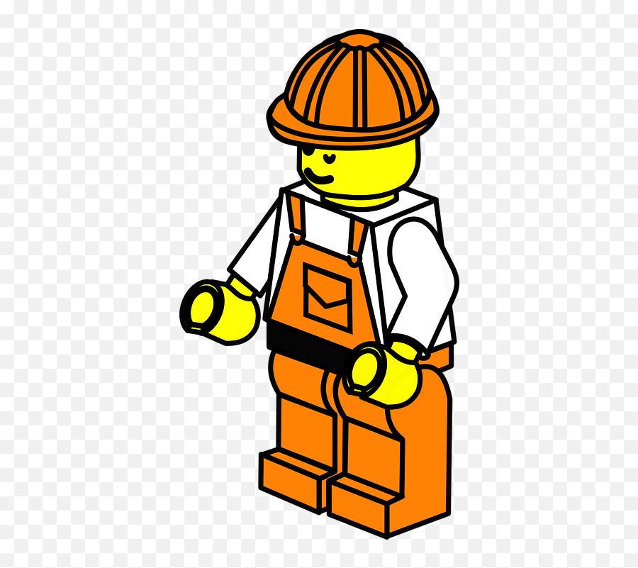 Lego Toy Man - Lego Construction Worker Clipart Emoji,Adults Only Emoji Android