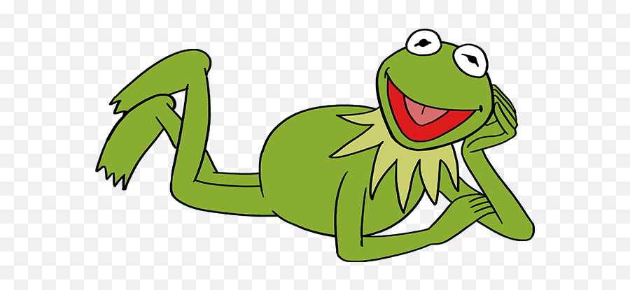 How To Draw Kermit The Frog - Step By Step How To Draw Kermit Emoji,Kermit Tea Emoji