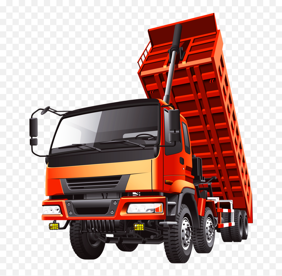 Dump Trucks Art Images - Vetor De Caminhão Png Emoji,Garbage Truck Emoji