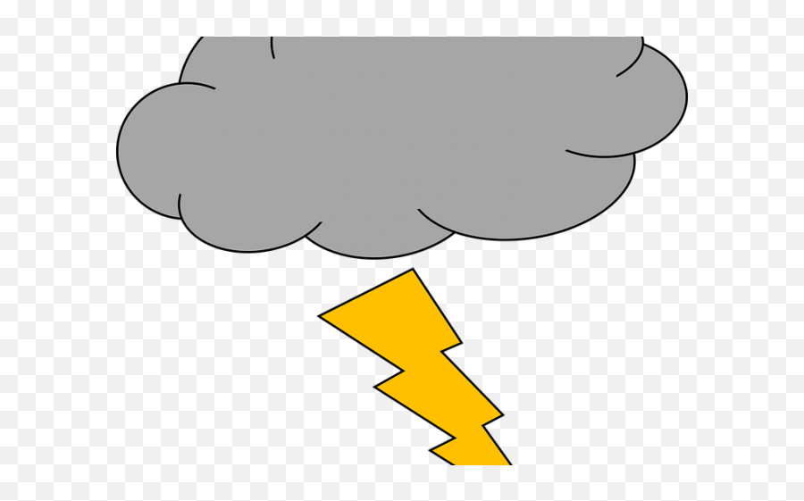 Storm Clipart Petir Emoji,Storm Cloud Emoji