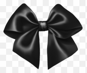 Black Bow Blackbow Gothic Steampunk - Ribbon Black Bow Png Emoji,Black Bow Emoji