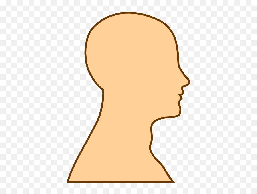 Head Clipart Transparent - Head With No Brain Emoji,Chin Scratch Emoji