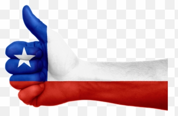 Chile Flag Hand - Afghanistan Png Emoji