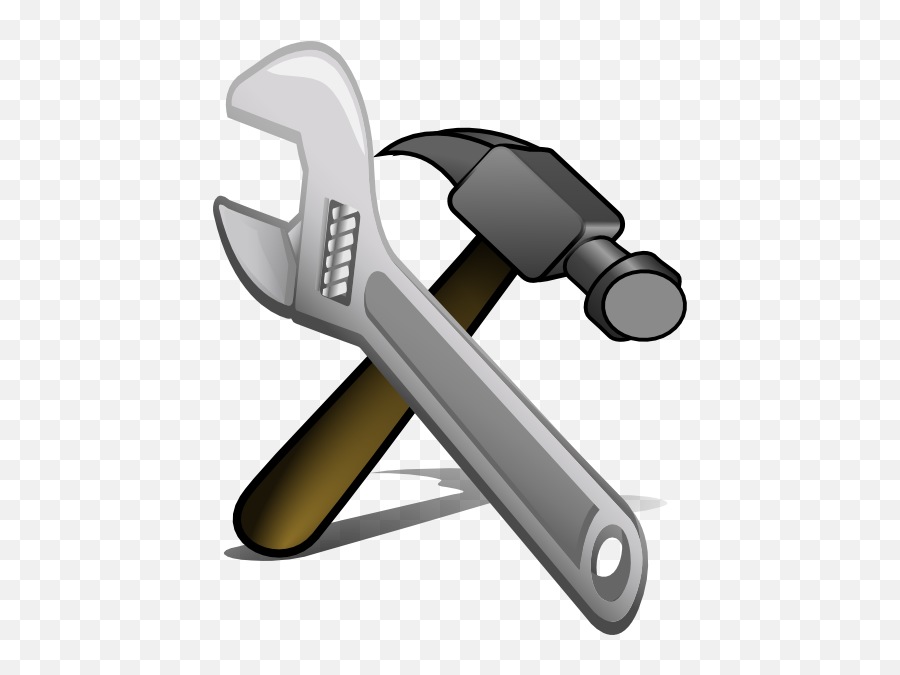 Hammer Clipart Spanner Picture 70173 Hammer Clipart Spanner - Tools For Carpenter Clipart Emoji,Hammer And Wrench Emoji