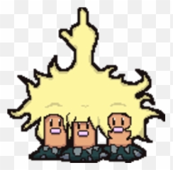 dugtrio png - Pokémon Sun And Moon Alolan Dugtrio Menu0027s Hair Club Emoji