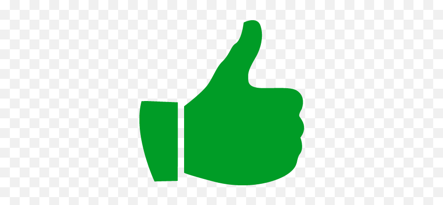 Thumbs Up Clipart Green - Pouce Vert Logo Png Emoji,Green Thumb Emoji