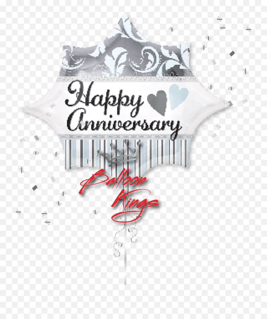 Happy Anniversary Elegant - Happy Anniversary Ballon Jpg Emoji,Happy Anniversary Emoji