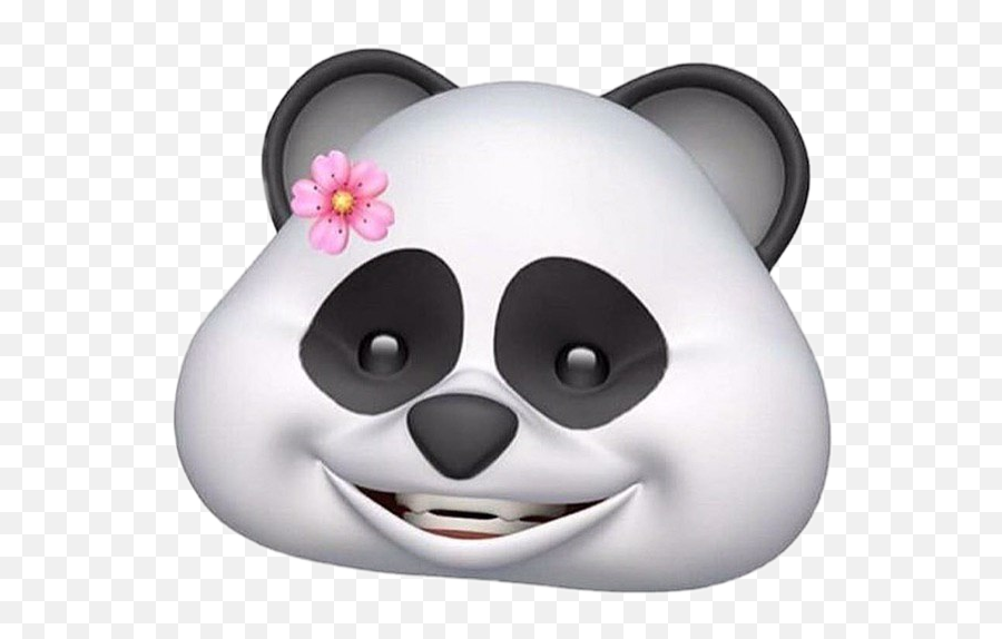 Emoji 3demoji Panda - Cartoon,Modest Emoji