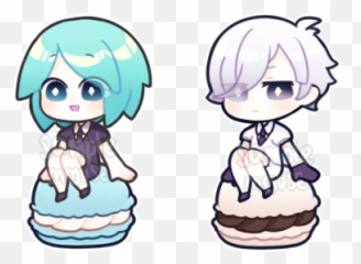 Phos and Antarcticite Manga anime Anime Smurfs - Houseki No Kuni Lapis Lazuli Chibi Emoji