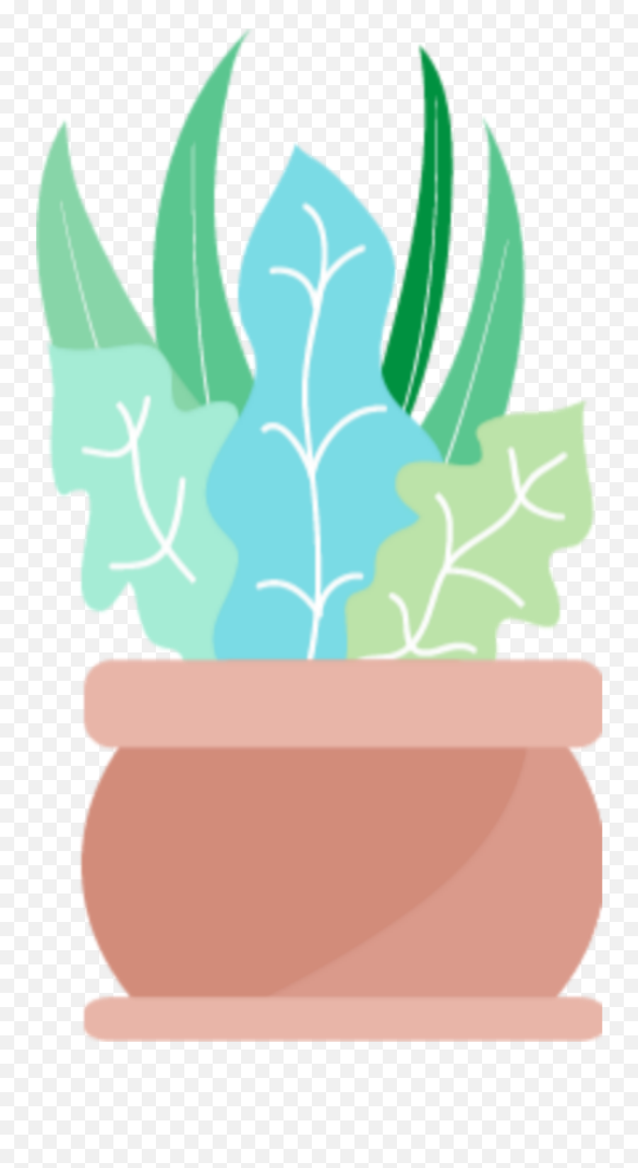 Ftestickers Plant Pottedplant Succulent - Illustration Emoji,Potted Plant Emoji