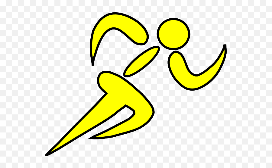 Free Cartoon Runners Download Free Clip Art Free Clip Art - Runner Yellow Png Emoji,Runner Emoji