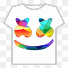 Transparent Pixel Rainbow - T Shirts Roblox Marshmello Emoji,Marshmello Emoji