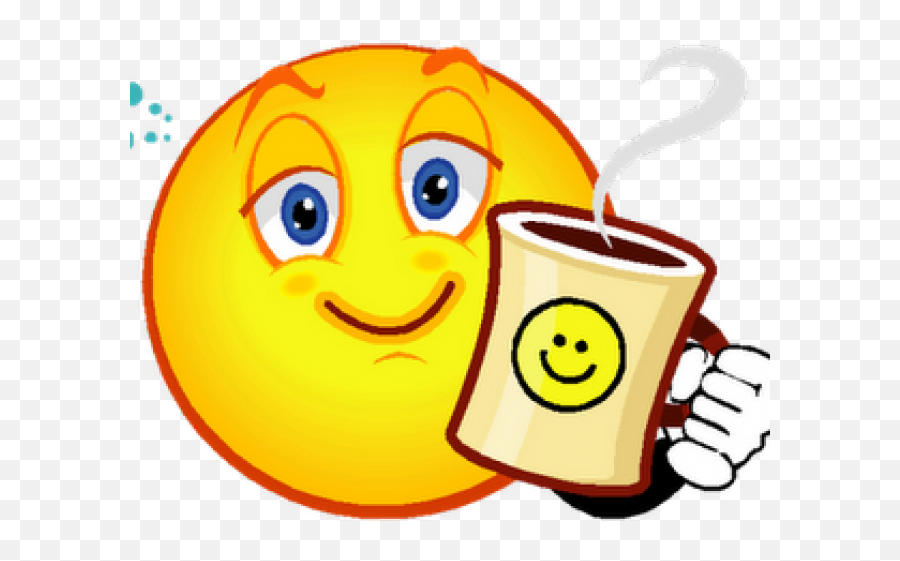 Lazy Smiley Face Clipart - Good Morning Cartoon Stickers Emoji,Lazy Emoji