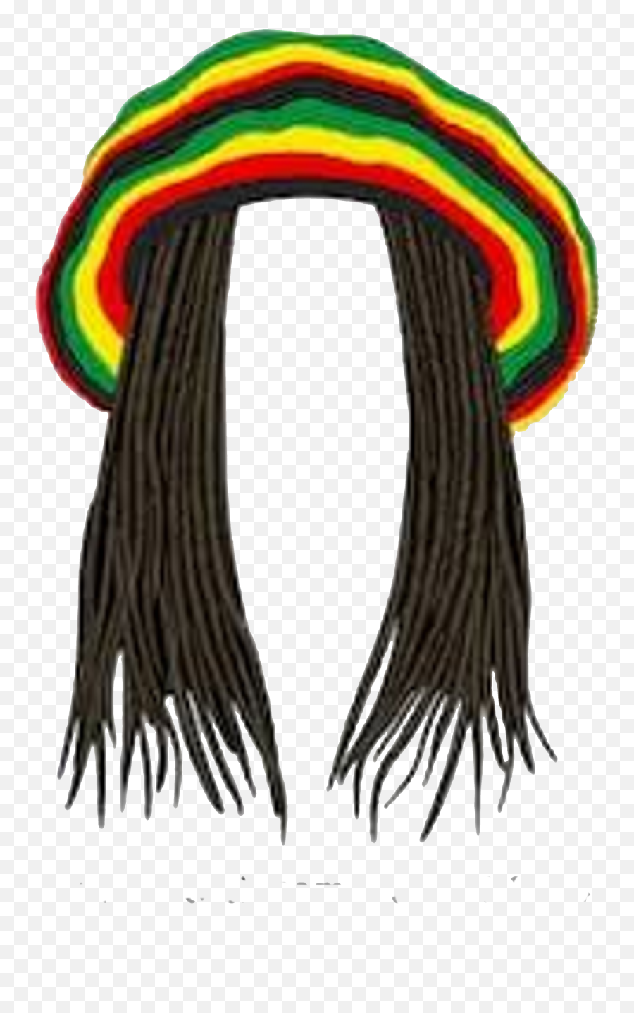 Jamaican Beanie And Dreads Png Picture - Rasta Hat With Dreads Png Emoji,Emoji Beanie