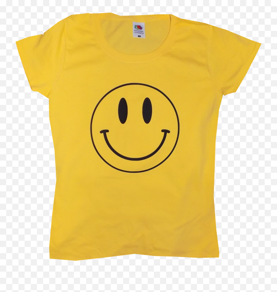 Adults 90u0027s Yellow Smiley Face T - Shirt Happy Emoji,Shamrock Emoticon