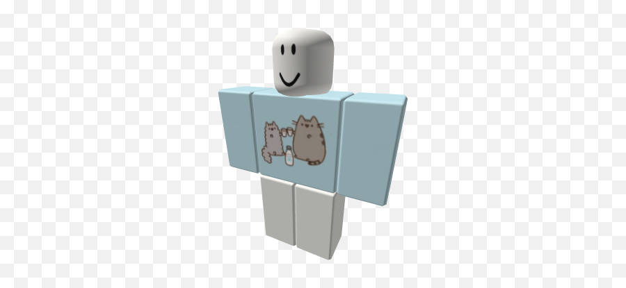 Pusheen And Stormy Cheers Shirt - Roblox Blueberry Cow Roblox Outfit Emoji,Cheers Emoticon
