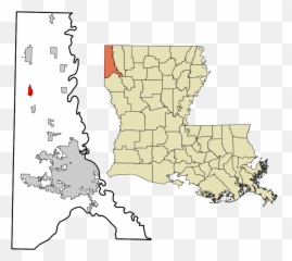 Caddo Parish Louisiana Incorporated And Unincorporated - Emoji