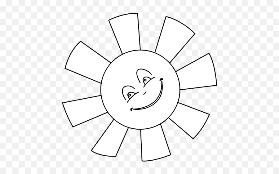 Sun Line Art Vector Graphics - You Are My Sunshine Worksheet Emoji,Sun Emoji