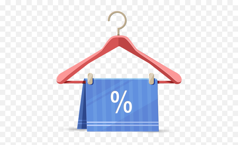 Discount Icon - Blue Emoji,Coat Hanger Emoji