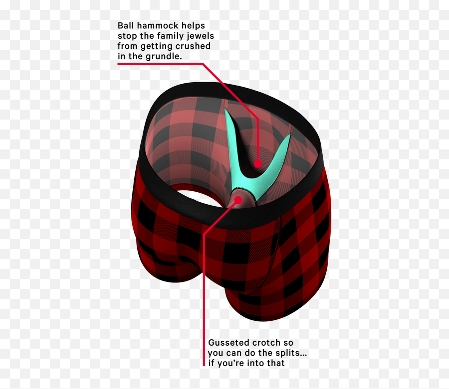 Buffalo Check Matching Father Son Pouch - Ball Hammock Underwear Emoji,Plaid Emoji