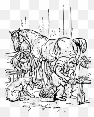 Barnyard Barnacle - Horse Coloring Pages Emoji