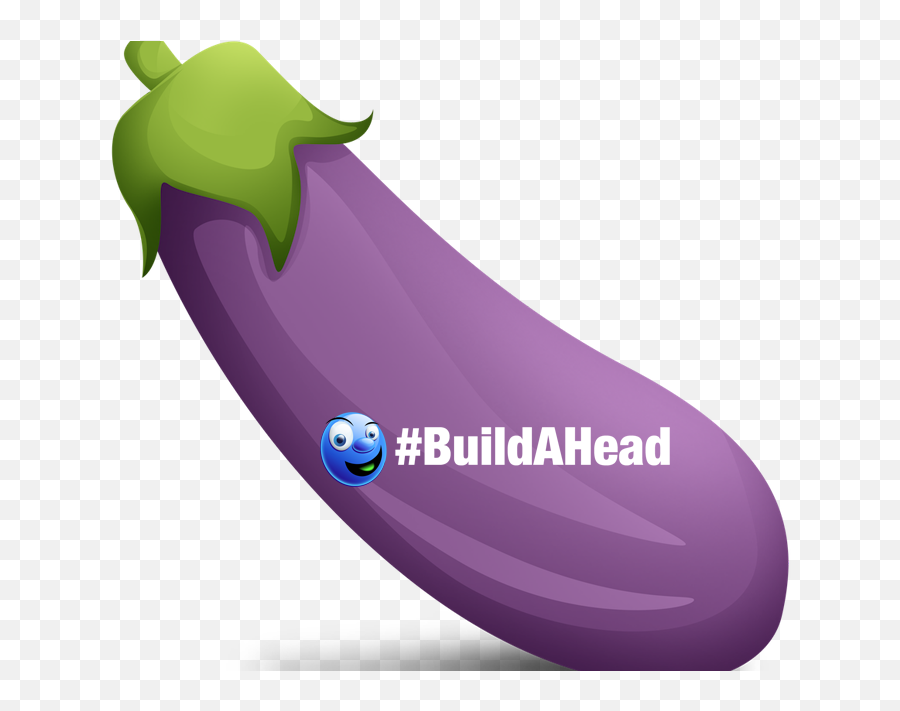 Eggplant Emoji Cutouts - Illustration,Eggplant Emoji Png