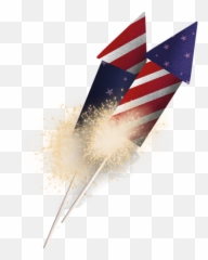 July Clipart Rocket - 4th Of Rockets Emoji