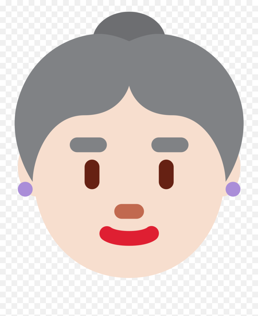 Twemoji2 1f475 - Emoji,Emoji Characters
