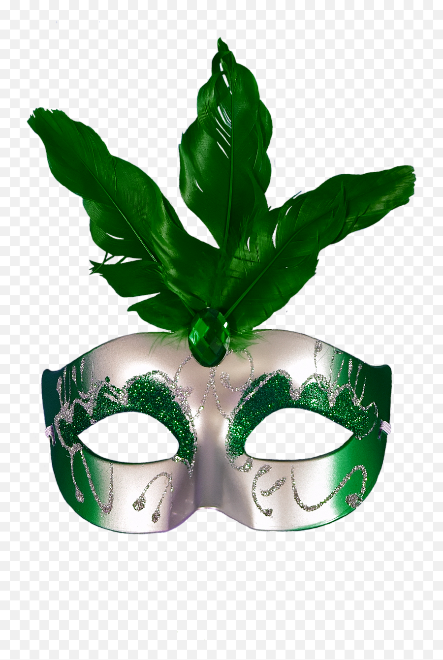 Mask Green Carnival Masquerade Free - Transparent Background Masquerade Ball Mask Png Emoji,Hockey Mask Emoji
