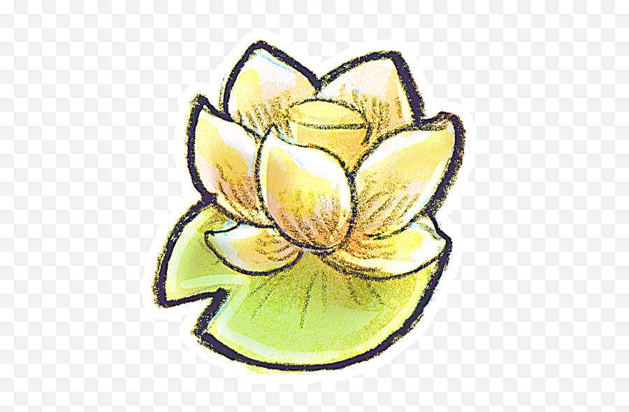 G12 Flower Lotus Icon - Crayon Flower Png Emoji,Lotus Flower Emoji
