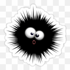 Funny Dazzled Ink Splat Cartoon - Comic Sea Urchin Cartoon Emoji,Splat Emoji