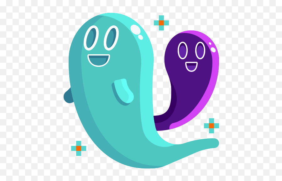 Ghost - Clip Art Emoji,Horror Emoticon