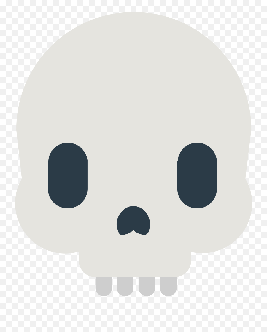 Open - Clip Art Emoji,Skull Emoji Png