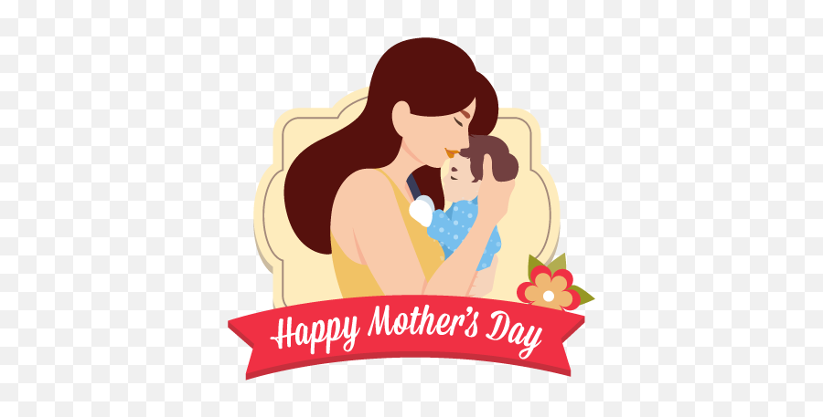 Happy Mother Day Mom Emoji - Cartoon,Mother's Day Emoji