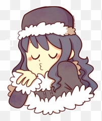 Juvia Blowing Gray A Kiss - Chibi Emoji