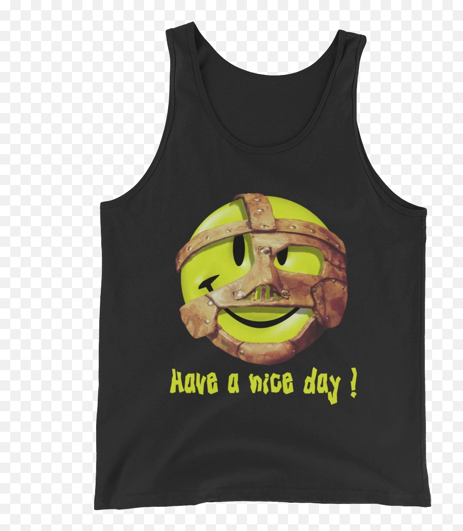 Unisex Tank Top - Mankind Have A Nice Day Emoji,Have A Nice Day Emoticon