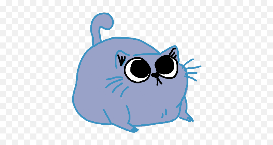 Freetoedit Ftestickers Cat Scared - Cartoon Emoji,Scared Cat Emoji