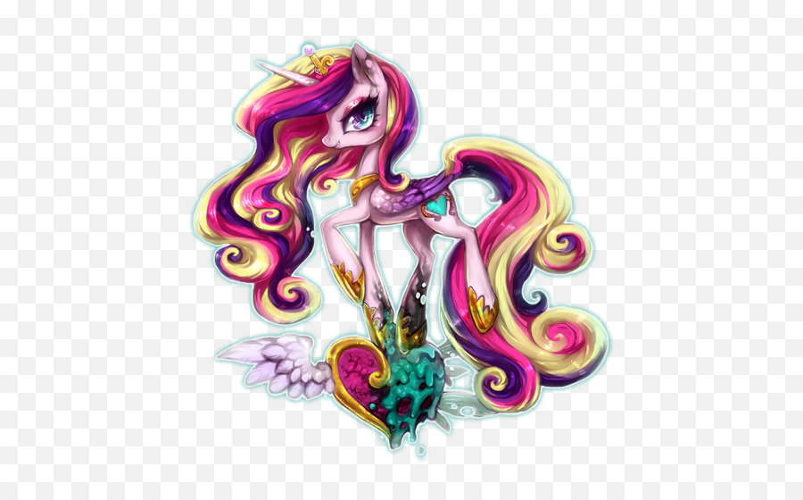My Little Pony Friendship Is Magic - Mlp Princess Cadence And Queen Chrysalis Emoji,Pony Emoticons
