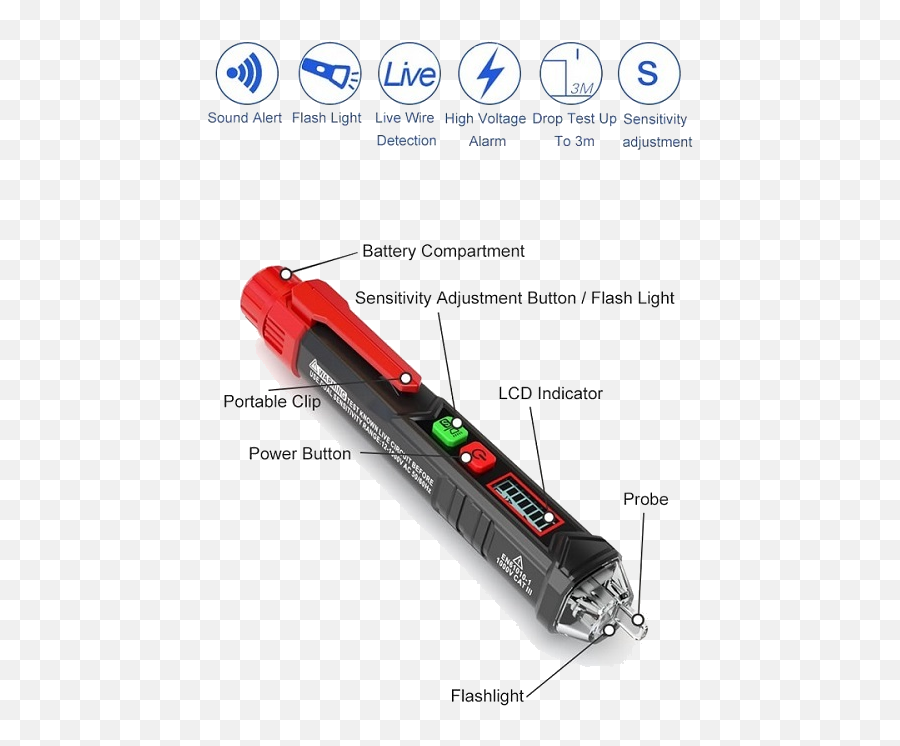 Home - Habotest Ht Ac Voltage Detector Emoji,X And Flashlight Emoji