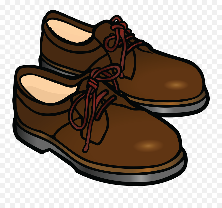 Brown Shoes Clipart - Shoes Clipart Emoji,Cat Boots Emoji