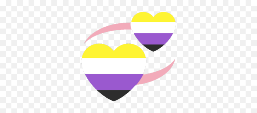 Gay Pride Heart Emoji Text Xxx Movies Tube - Non Binary Heart Emoji,Gay Emoji