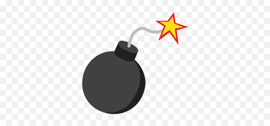 Free Explode Bomb Vectors - Colère Explosive Emoji,Grenade Emoji