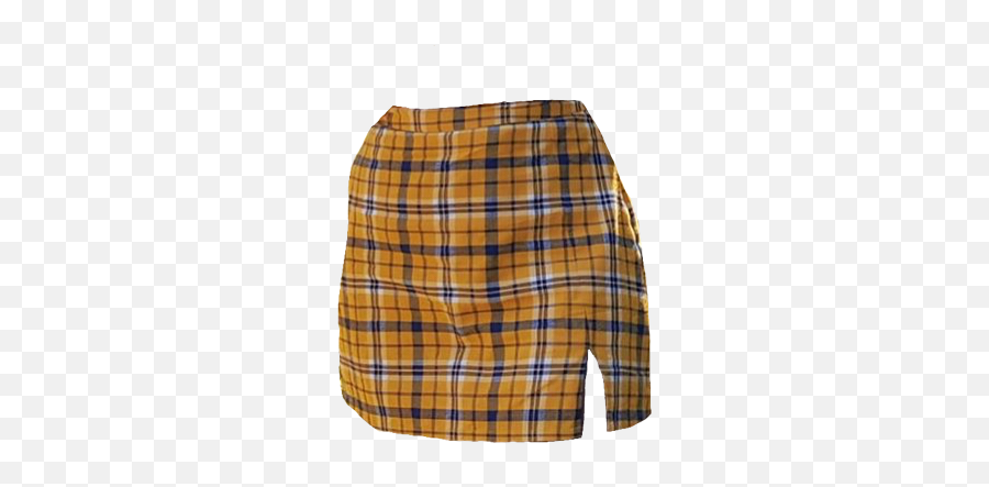 Clueless Yellow Plaid Skirt Cute Outfit - Cute Vintage Yellow Skirt Emoji,Clueless Emoji