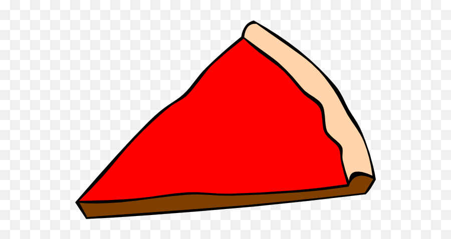 Pizza Slice Clipart Png - Plain Pizza Slice Clipart Emoji,Pizza Slice Emoji