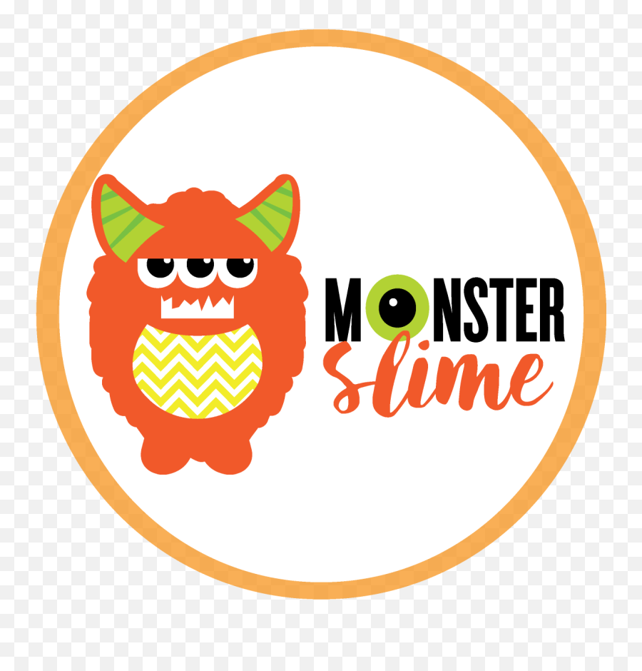 How To Make Monster Slime U0026 Free Printable Labels Diy - Orange Emoji,Emoji Slime