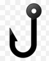 Transparent Background Fish Hook Clipart - Png Emoji